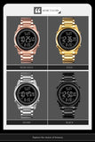 SKMEI Digital 2 Time Mens Watches Fashion LED Men Digital Wristwatch Chrono Count Down Alarm Hour For Mens reloj hombre 1611