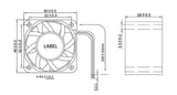 San Ace 40 1U 40 x40x28mm Server Fan 9PH0412P3J033 4028 40MM Server Case Cooling Fan 12V 0.35A With 4pin