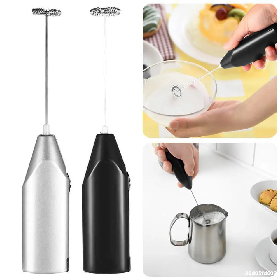 Wireless Electric Blender Milk Foamer Coffee Whisk Mixer Egg Beater Mini Frother Handle Stirrer Cappuccino Maker Cooking Tools