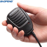 Baofeng BF-780 Dual PTT Remote Shoulder Walkie Talkie Speaker Microphone Mic For UV-5R BF-888S 5RH 21 PRO Quansheng UV-K5 UV-K6