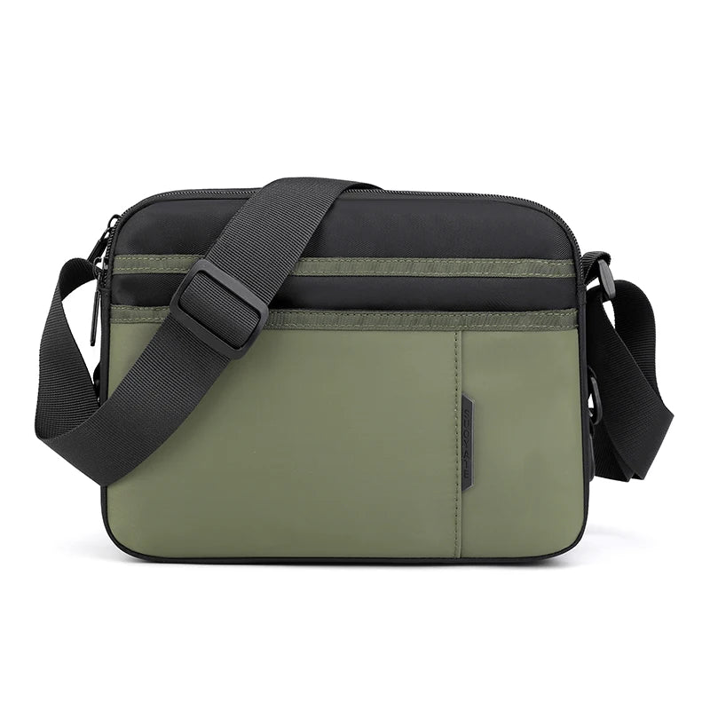 Crossbody Shoulder Bag Men Zipper Travel Messenger Pack Male Shoulder Sling Working Bags Bookbag Briefcase Casual Sling Bag Male