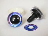 20pcs 12/14/16/18/20/25 mm 3D glitter eyes safety Puppet Toy Plush Toy Color Doll Eyes for amigurumi crochet stuffed animal