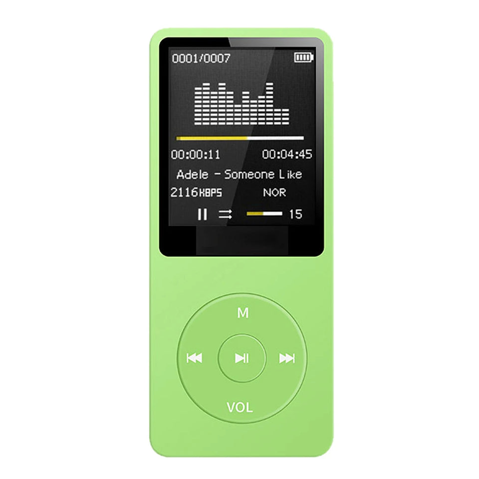 Portable MP4 FM card insertion Bluetooth player MP3 USB Charger Player FM Radio Recorder Lossless Sports Hifi Music Player