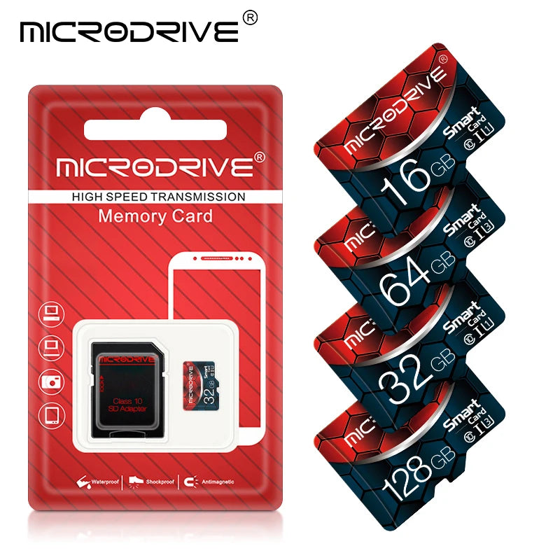 Micro TF SD Card 128MB 4GB 8GB 16GB 32GB 64GB Class 10  flash usb mini pen drive card 16 32 64 128 GB for Smartphone