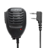 Baofeng BF-780 Dual PTT Remote Shoulder Walkie Talkie Speaker Microphone Mic For UV-5R BF-888S 5RH 21 PRO Quansheng UV-K5 UV-K6
