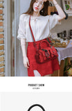 Luxury Brand Designer Women'S Handbag Fashionable Soft Leather Shoulder Bag Large Capacity Crossbody Bag Classic Retro Tote Bag