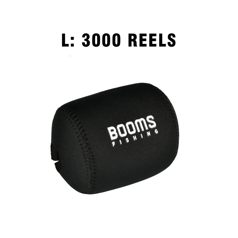 Booms Fishing RC1 Neoprene Drum Fising Reel Bag Cover, Super Light And Strong Protect Case Baitcasting Reel Bags 3 Sizes