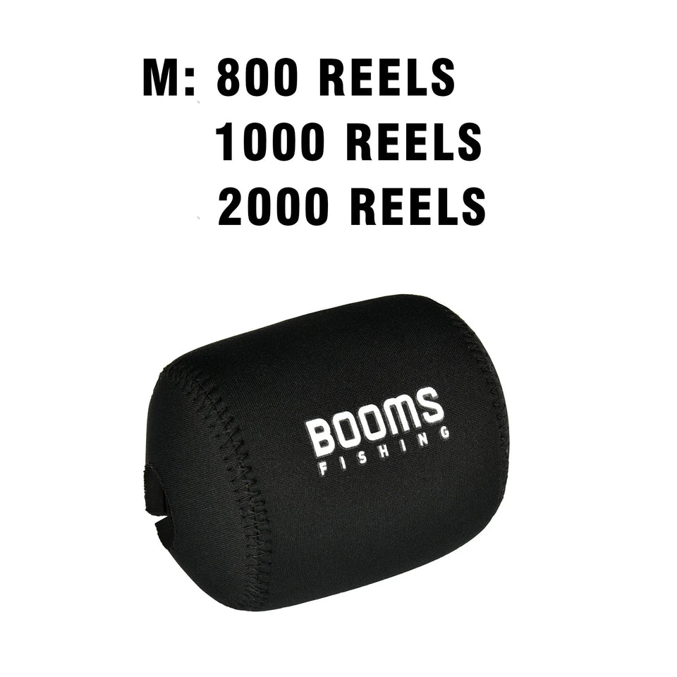Booms Fishing RC1 Neoprene Drum Fising Reel Bag Cover, Super Light And Strong Protect Case Baitcasting Reel Bags 3 Sizes