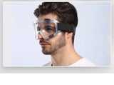 Anti-Fog Safety Goggle Anti-Splash Anti-Shock Dust-Proof Motorcycle Riding Sand-Proof Transparent Laboratory Protective Glasses