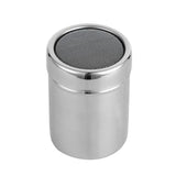 1pc Stainless Steel Chocolate Shaker Cocoa Flour Coffee Sifter+16Pcs Coffee Template Strew Flower Pad Spray Art Coffee Tools
