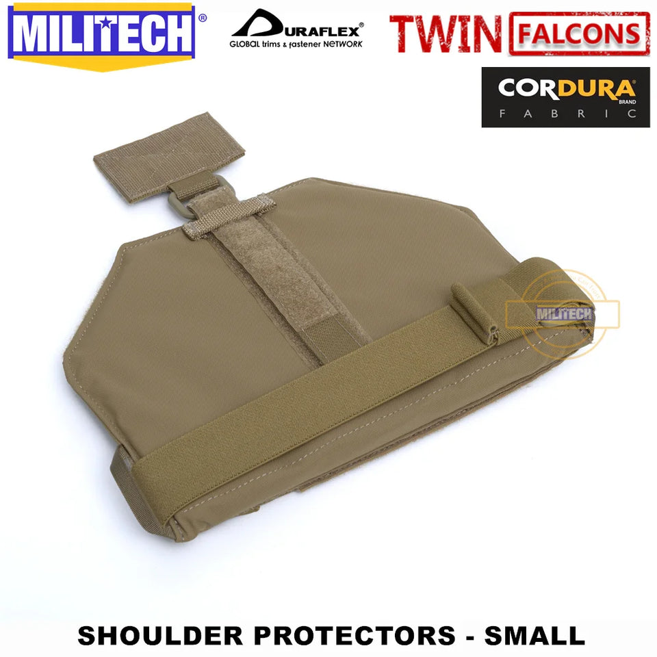 MILITECH NIJ 3A ballistic shoulder protector bulletproof thigh protector NIJ 3A 0101.06 NIJ 0101.07 HG2 deltoid armor protection