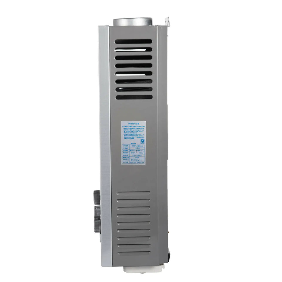 Sihao LPG Gas Hot Water Heater 6L-18L Tankless Instant Butane Propane Gas Boiler With Shower Kit LCD Display For Home Camping ﻿