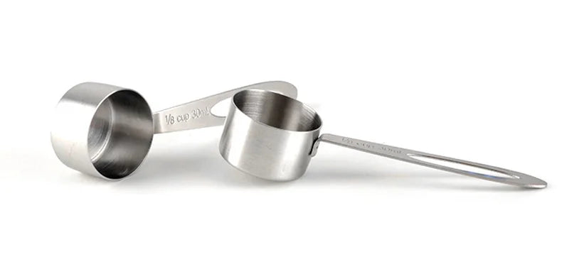 30ml/10g Coffee Bean Spoon Stainless Steel Teaspoons Measure Spoon Coffee Scoop Milk Powder Spoon Home Kitchen Measuring Tool