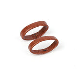 10pcs Genuine Leather Watchband Keeper Ring Hoop Loop Black Brown Coffee Watch Strap Holder Retainer Replacement