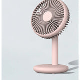 THANKSHARE Desktop Fan 2000mAh Battery Capacity USB Charging Desk Super Mute Laptop Cooler Desktop Fan 4 Speed Cooling Gadgets