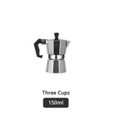 Coffee Maker Aluminum Espresso Percolator Pot Coffee Maker Moka Pots 1cup/3cup/6cup/9cup/12cup Stovetop Coffee Maker