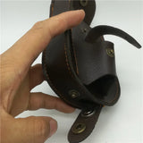 Slingshot Catapult Bag Steel Ball Package PU Leather Back Through The Belt Durable Without Deformation Hunting Bow Outdoor Sport