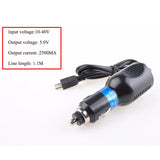 Universal Car Vehicle DC Power Charger Adapter Cord Mini USB Cable For DVR GPS Navigation 5V 2A With Cable