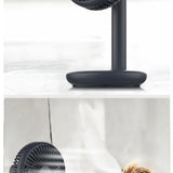 THANKSHARE Desktop Fan 2000mAh Battery Capacity USB Charging Desk Super Mute Laptop Cooler Desktop Fan 4 Speed Cooling Gadgets