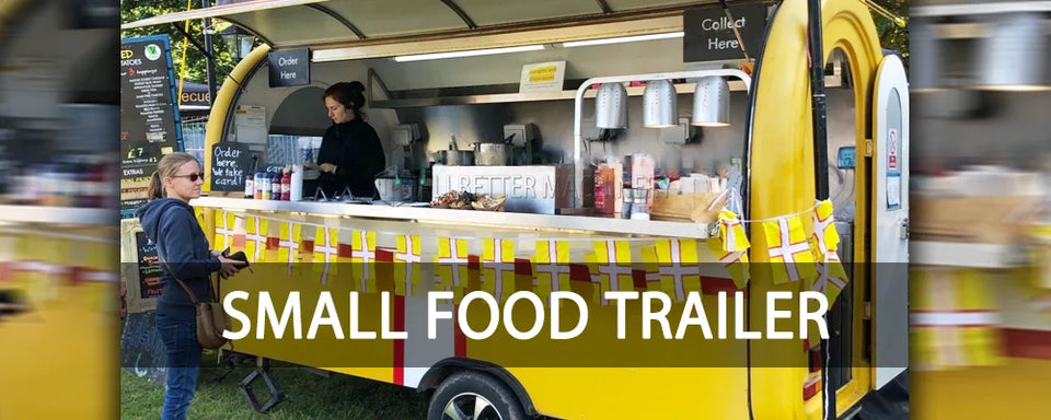 Hot Sale Mobile Coffee Cart Food Trailer Fully Equipped Customized Street Van Kiosk Food Truck with CE DOT Certification