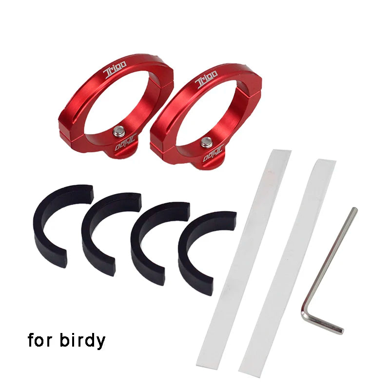 TRIGO Bottle Cage Bracket Mount Holder for Brompton 3Sixty Pikes Birdy Folding Bike 29mm to 35mm Bottle Cage Bicycle Accessories