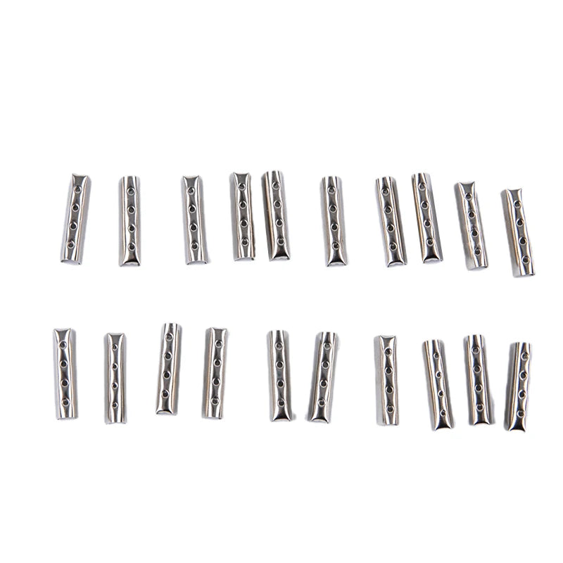 10/20PCS Shoes Accessories Diy Shoelaces Shoe Lace Tips Unsex Women Replacement Head For Shoestrings Bullet Aglets Tip