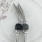 Stainless Steel Drinking Straw Spoon Tea Filter Yerba Mate Tea Straws Bombilla Gourd Reusable Coffee Tea Tools Washable Tea Tool