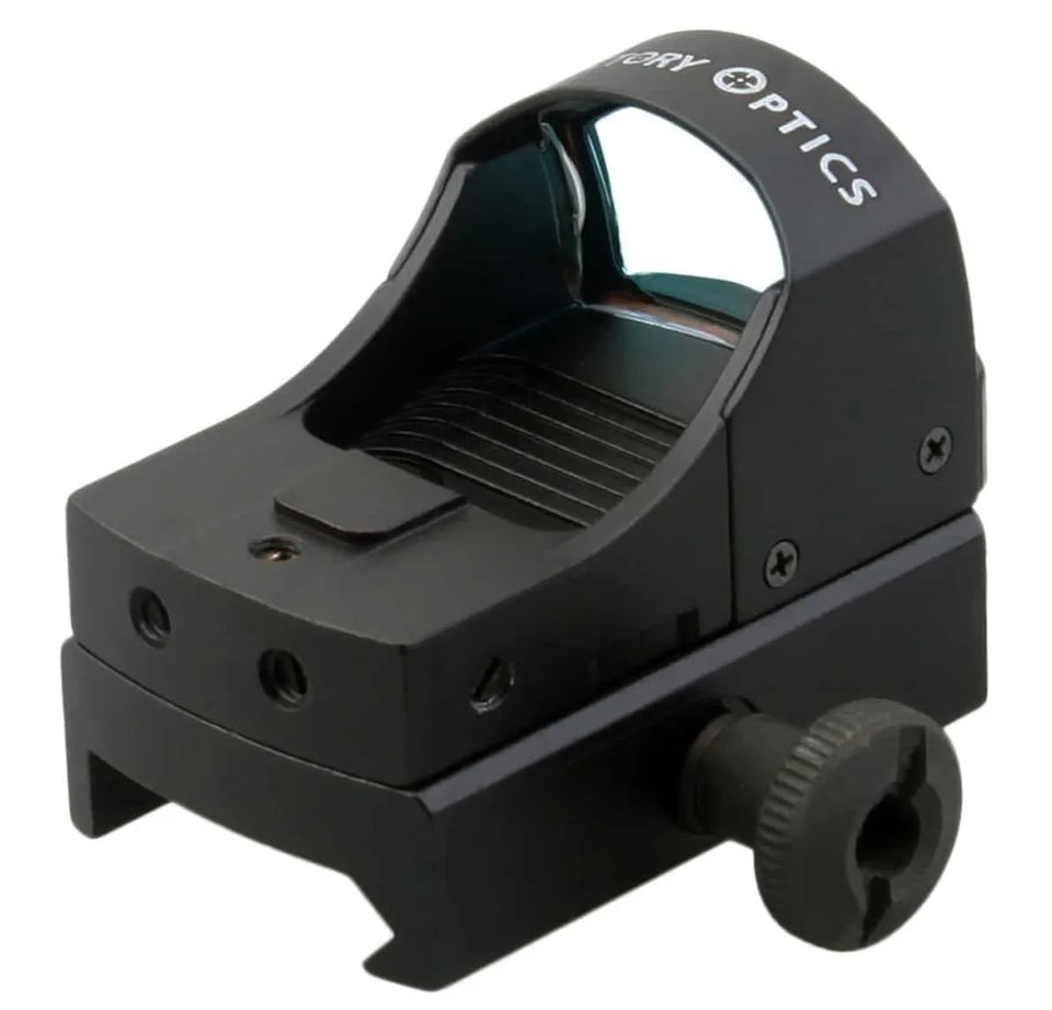 VictOptics V2 1x18 Red Dot Sight Hunting Riflescope Collimator Scope Fits Airsoft .223 5.56mm With 21mm 20mm Weaver Mount