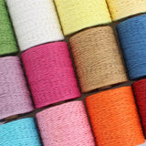 280-300M/roll Natural Raffia Straw Yarn for Knitting Crocheting Paper Threads Diy Handmade Summer Sunhat Beach Bag Freeshipping