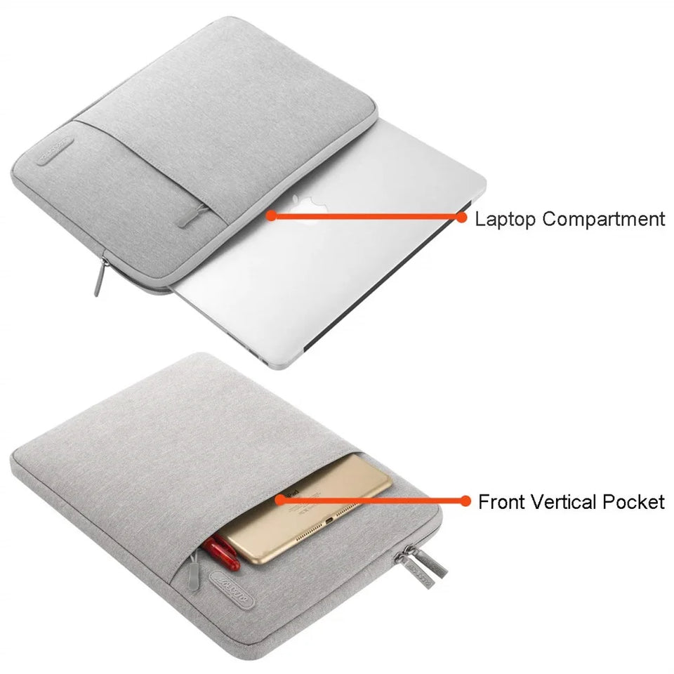Waterproof Laptop Bag Cover 11 12 13.3 14 15 15.6 inch Notebook Case Bag For Macbook Air Pro HP Acer Xiaomi Asus Lenovo Sleeve