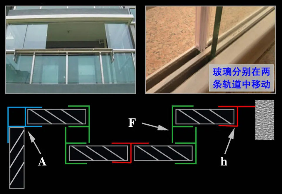 6 8 10 12mm Glass Seals Frameless Shower Bathroom Door Window Balcony Screen Sealing Strip Weatherstrip Draft Stopper Big h