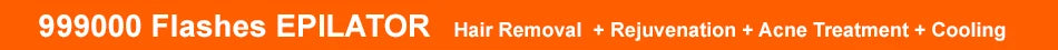 Newest 4in1 IPL Hair Removal Laser Epilator 999000 Flash Cooling LCD Acne Treatment Rejuvenation Device for Home Bikini Trimmer