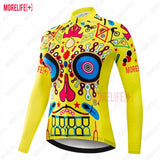 MLC Free Riding Suit Triathlon Long-sleeved Cycling Jersey Top Downhill Mountain Bike Sweatshirt Maillot Ciclismo Summer Unisex