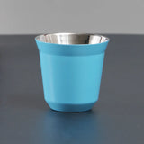 Custom Name Stainless Steel Espresso Cups Double Wall Insulated Cups Demitasse Cups Coffee Cup For Drinking Coffee, Gift for Him