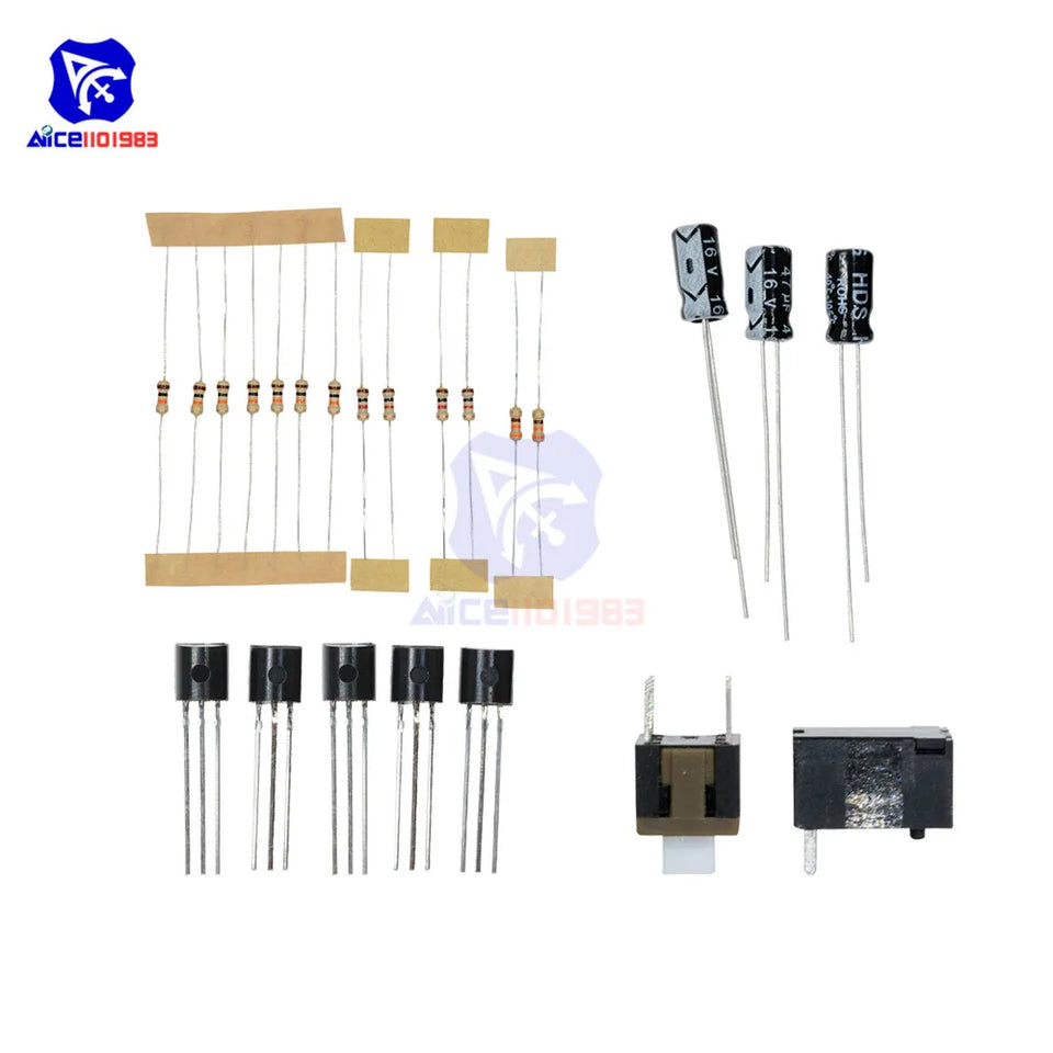 DIY Electronic Kit PCB Soldering Practice Electronic Circuits Kit