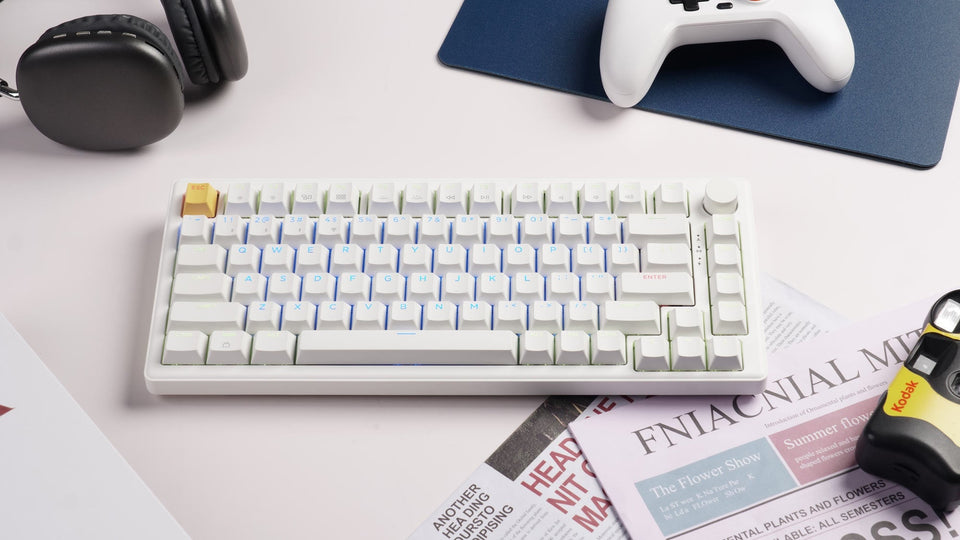 Keychron J2 QMK Wireless Mechanical Keyboard RGB Backlight with Keychron Super mechanical switch