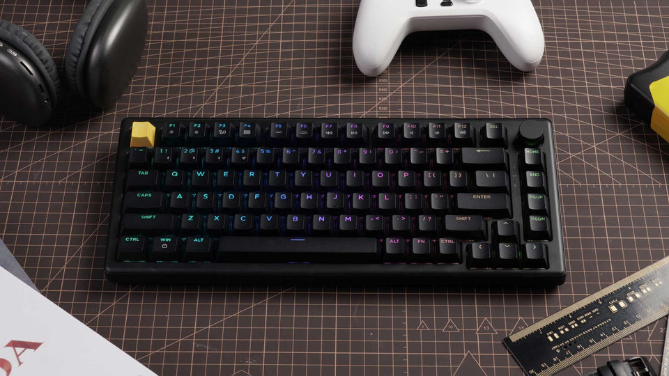 Keychron J2 QMK Wireless Mechanical Keyboard RGB Backlight with Keychron Super mechanical switch