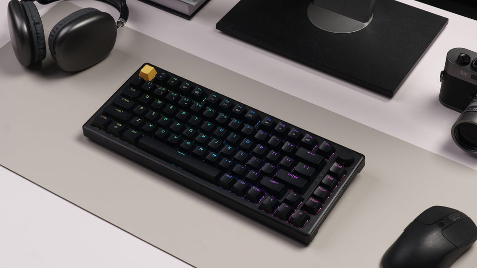 Keychron J2 QMK Wireless Mechanical Keyboard RGB Backlight with Keychron Super mechanical switch