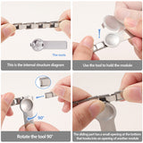 Cute Cats Flowers Planet Coffee Milk Cake Mountain Italian Charm Links Fit 9mm Stainless Steel Bracelet DIY Jewelry Making Gifts