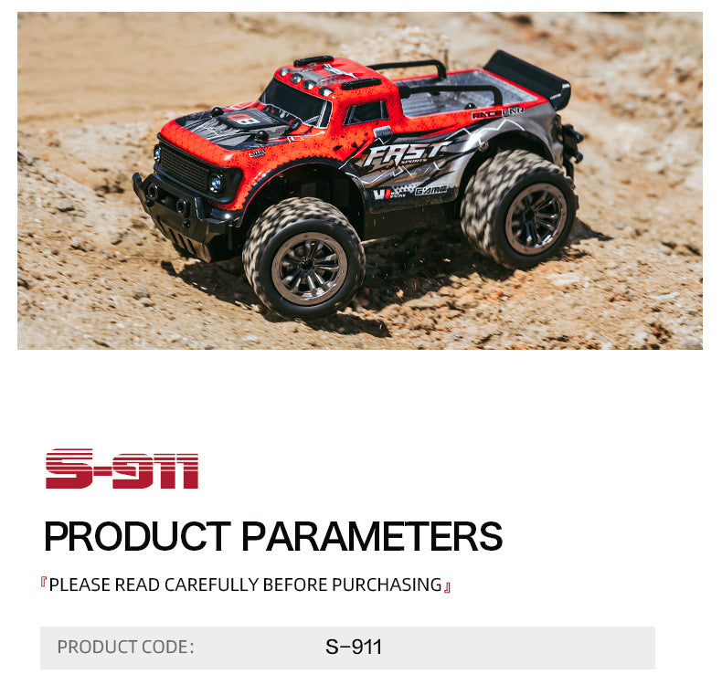 1:20 4WD RC Drift Car 30km/h High Speed RC Cars Toys For Adults And Kids 2.4G Remote Control Cars Off Road Monster Truck