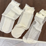 3Pairs/Lot Baby Girls Knee High Socks Long Kids Soft Lace Stuff Princess Sock Ruffle 2-12Years  Cute Girl Socks
