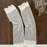 3Pairs/Lot Baby Girls Knee High Socks Long Kids Soft Lace Stuff Princess Sock Ruffle 2-12Years  Cute Girl Socks