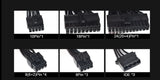 JULONGFENGBAO ATX 850W Full Modular RGB 80Plus Gold 20+4Pin 12V PSU Professional E-Sports Video Game Computer PC Power Supply