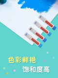 12/18/24 Colors Solid Quick-drying Gouache Stick Set for Children and Students To Draw Water-soluble Colorful Watercolor Pens