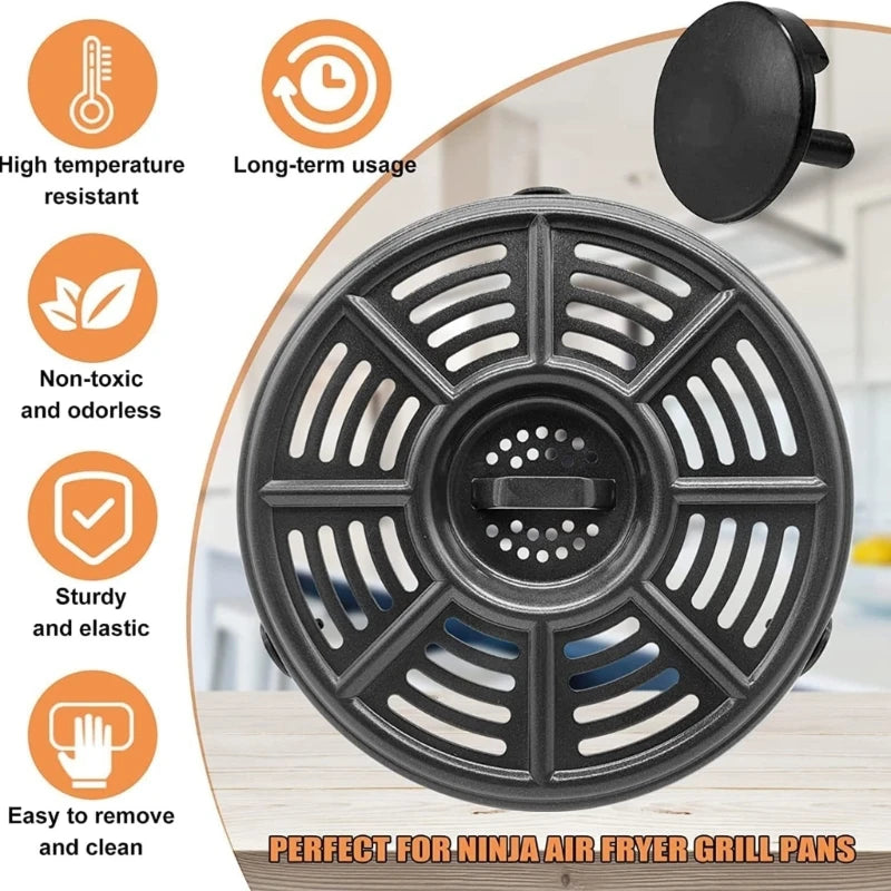 10Pcs Air Fryer Rubber Bumpers Silicone Air Fryer Basket Protective Feet Tray Rubber Feet Air Fryer Replacement Drop Shipping