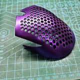 For compatible G304 G305 Magic Modified Hollow Wireless Mouse 3D Printing Shell Battery Cover Resin Nylon Back Cover Weight Loss