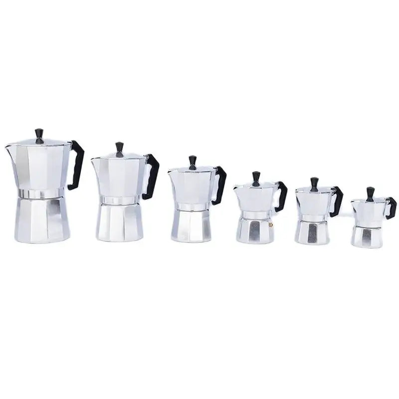Alloy Coffee Maker 50ml 100ml Espresso Percolator Pot Mocha Coffee Pot