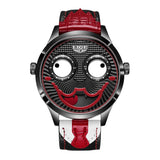 LIGE 2025 TOP Men's Watches Quartz Clown Dial Watches Unique Strange Fashion Cool Watch Waterproof watches for men reloj hommes