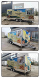 Pro Food Trailer Manufacturer Built EU USA AU Standard Quality with Personal Customization Choice Business logo Food Truck
