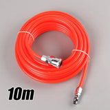 Heavy-Duty Pneumatic Straight Pipe Air Compressor Hose with Quick Connector – Ideal for Tools, Garden Gear & More
